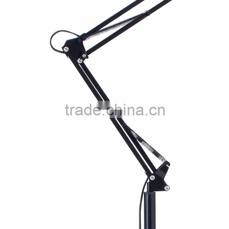 Telescopic desk lamp retractable LED metal reading lamp with 2700K