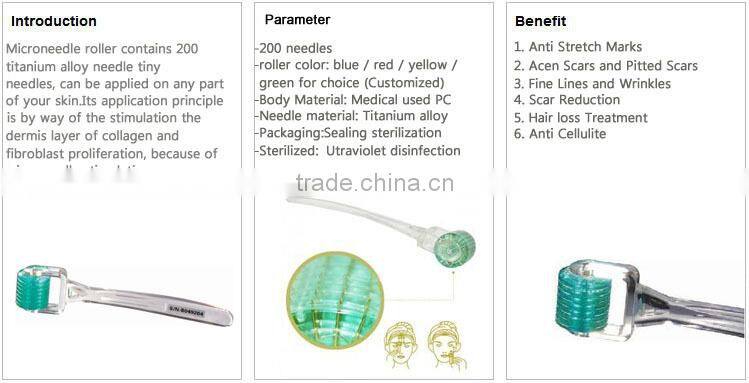 OEM manufacturer micro needle therapy meso roller titanium needle derma