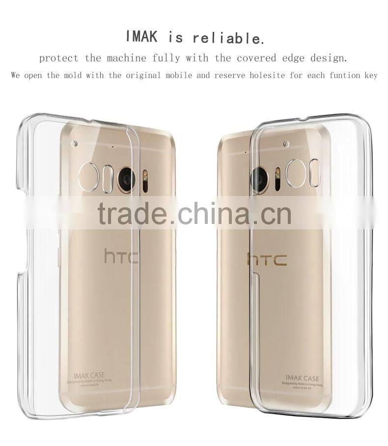 2016 Newest Imak Quality crystal case for HTC 10 M10, IMAK AIR II HARD BACK COVER Case