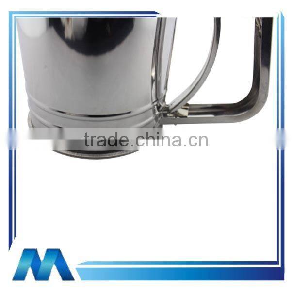 China manufacturer manual stainless steel flour sieve