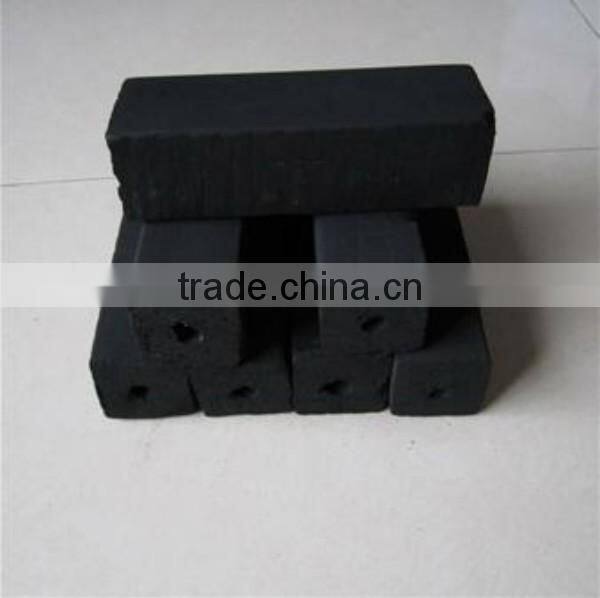 Type of square bbq charcoal briquette machine-made charcoal