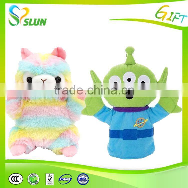 Wholesale stuffed animal monkey hand puppet plush toy