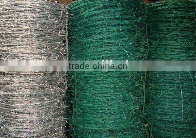 vinyl coated barbed wire