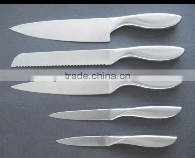 stainless steel kinfe sets 5pcs