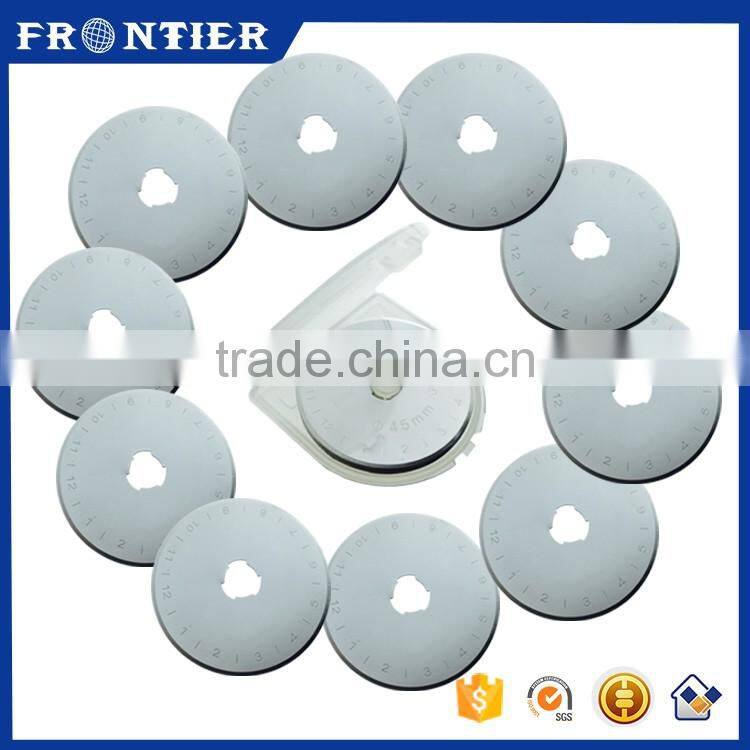 Tungsten Carbide Tissue 45Mm Slitter Blade Factory, Rotary Blade For Paper