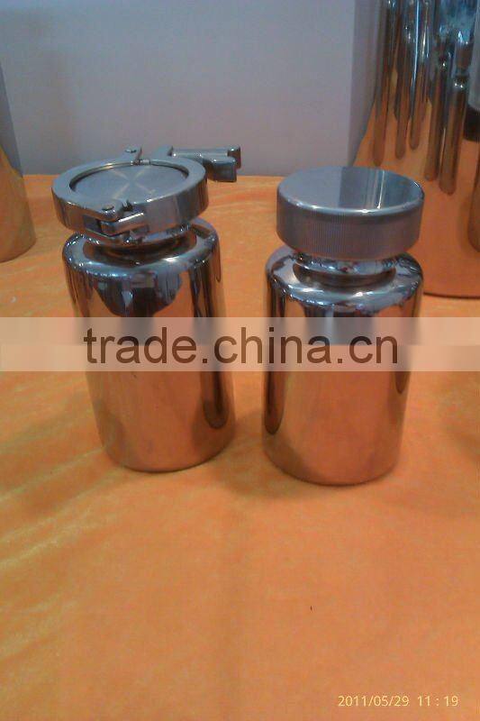 Stainless Steel Threaded Bottle