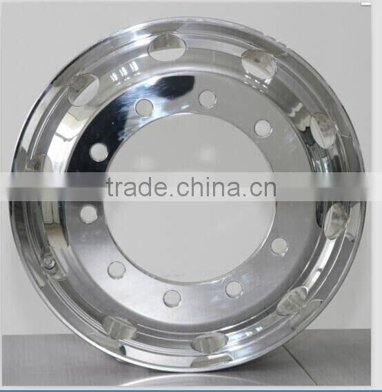 Polished High quanlity semi truck wheel 22.5