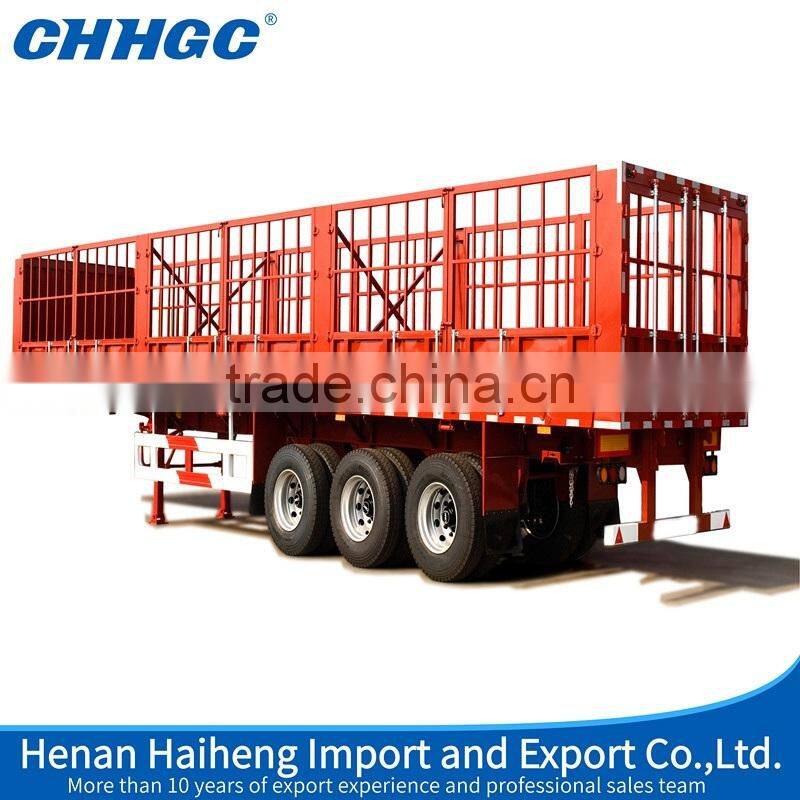 Manufacturer supply tractor lowbed semi trailer made in China