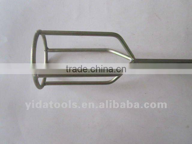 Chrome plated finish paint mixer