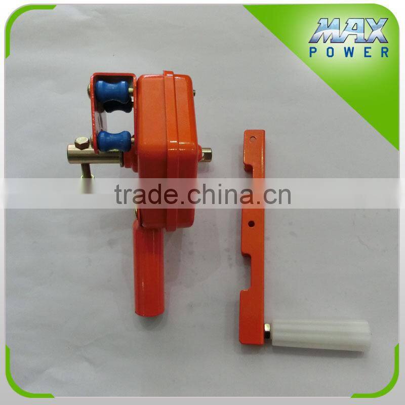 Hot Sale greenhouse film manual winding unit for vent
