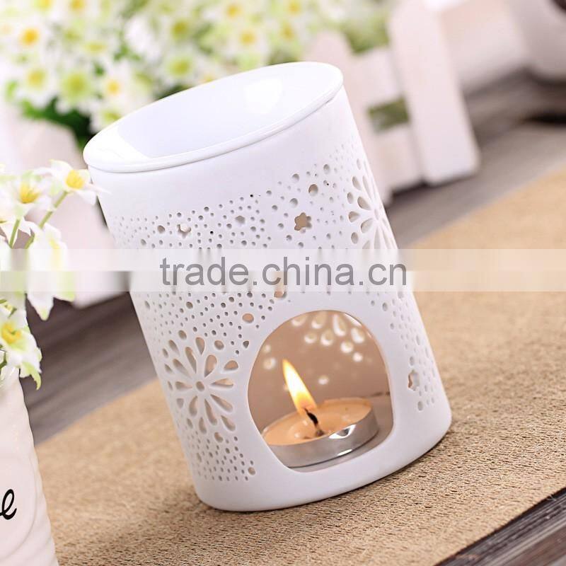 Laser engraved candle holder