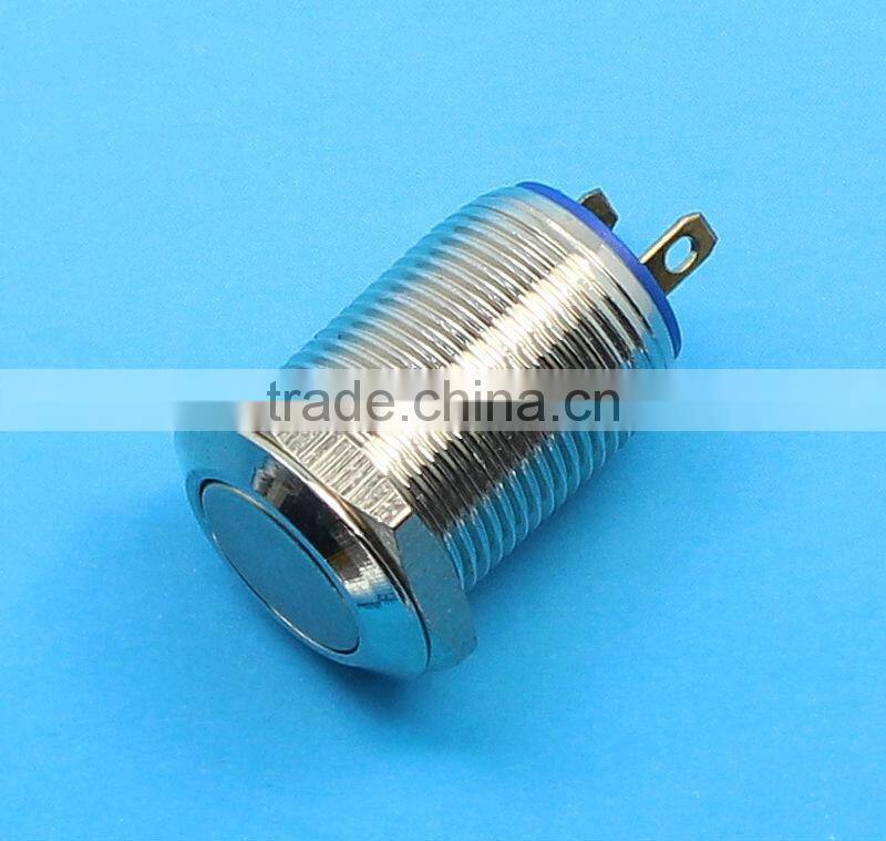 12mm metal waterproof switch 240v