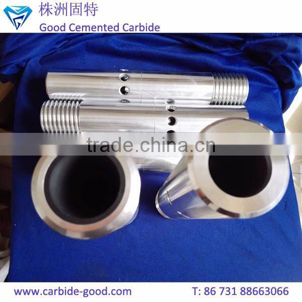 Aluminum jacket boron carbide venturi nozzle long venturi nozzle for sandblast