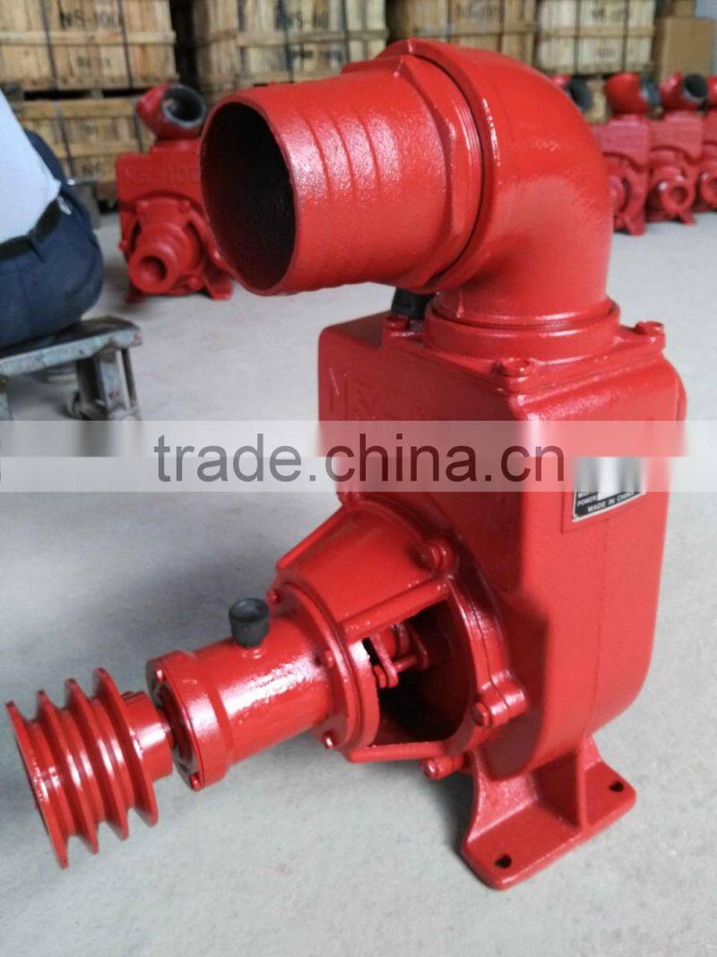 belt driven farm irrigation water pump