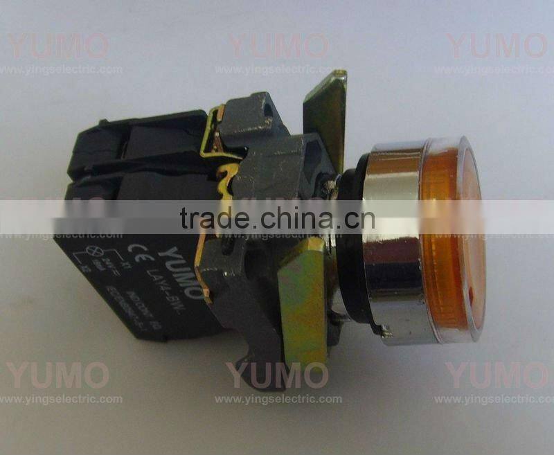 Push button switch LAY4-BW3561 24V YELLOW