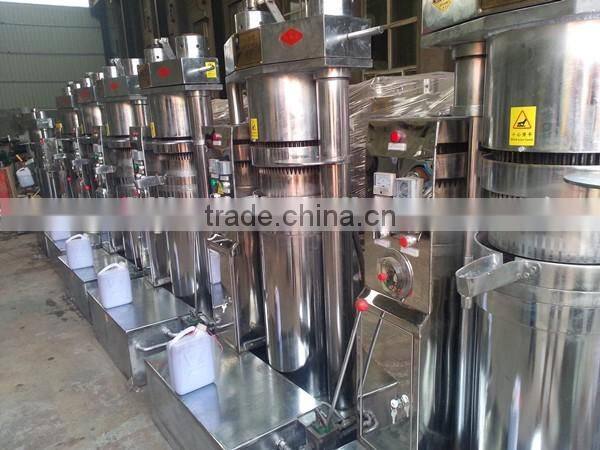 China manufacturer automatic hydraulic olive oil press machine