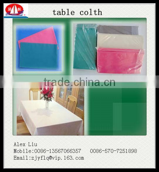100% PP spun bonded non-woven fabric use for table clouth