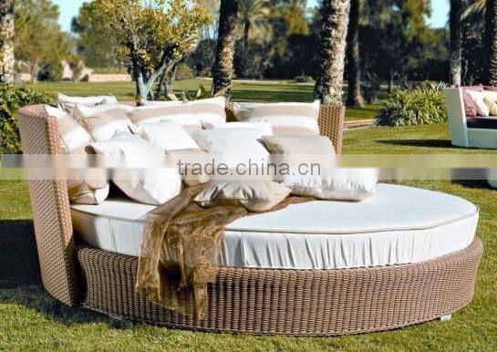 Outdoor Rattan New Design Sunbed