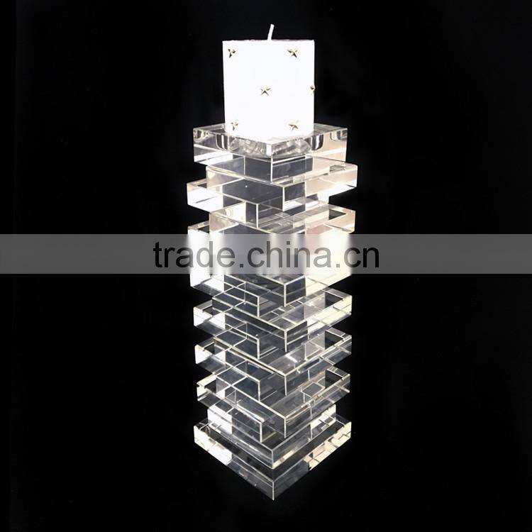 Newest crystal candlesticker holder for wedding centerpieces