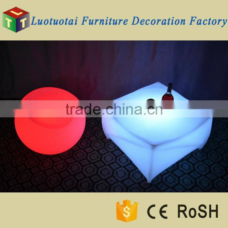 led bar chair/party/event decorative led bar furniture light up leisure baar stool