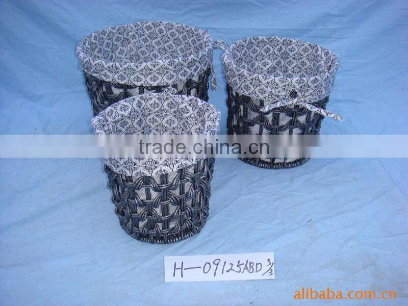 linyi wholesale sea grass basket maize mose basket