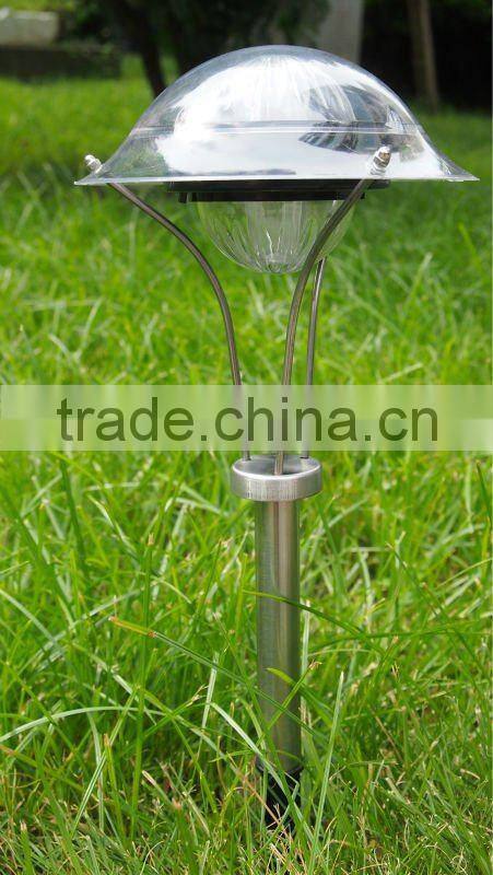 Beautiful courtyard garden solar lighting