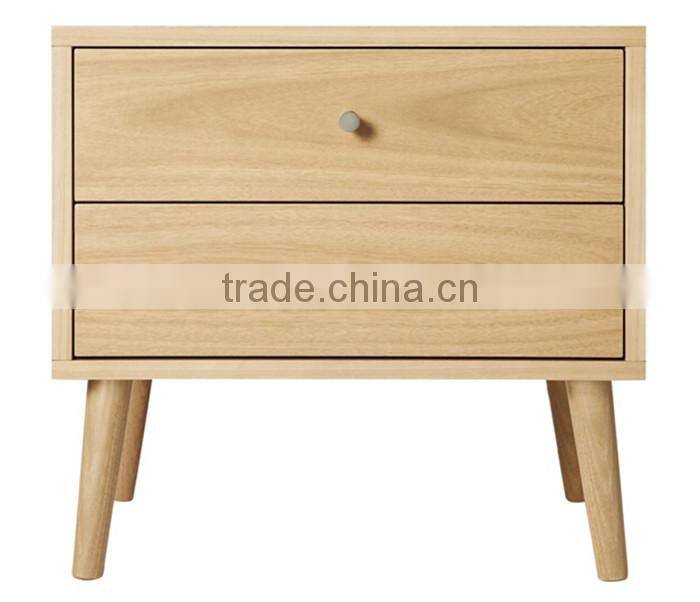 Wooden nightstand, bedside