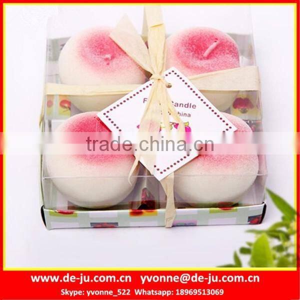 Orange Gift Box Customized LOGO Printing Private Label Candle
