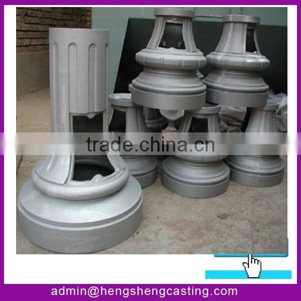 antique cast iron outdoor lamp post