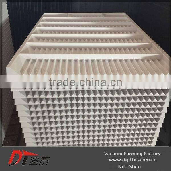HIPS material of perforating plastic tray by vacuum forming