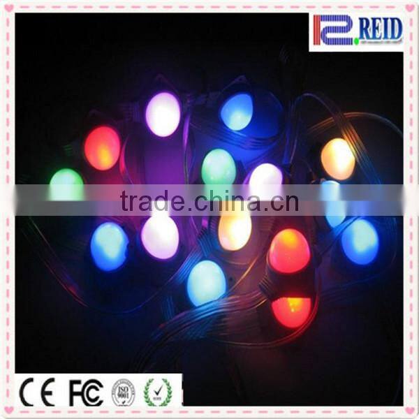 CE RoHS DVI/DMX waterproof module point light source rgb pixel led