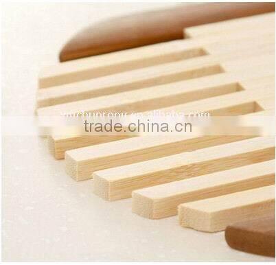 fashionable bamboo bowl mat