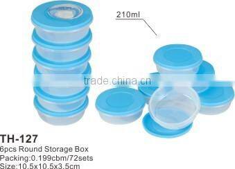 3 pcs Square Plastic Container,wholesale clear container