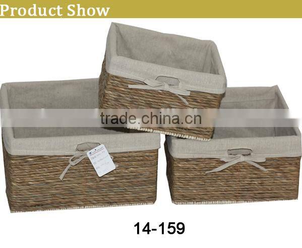 water hyacinth basket