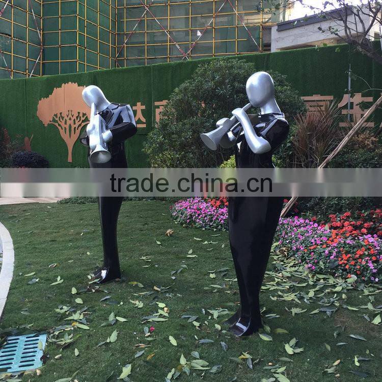 Fiberglass music character figure