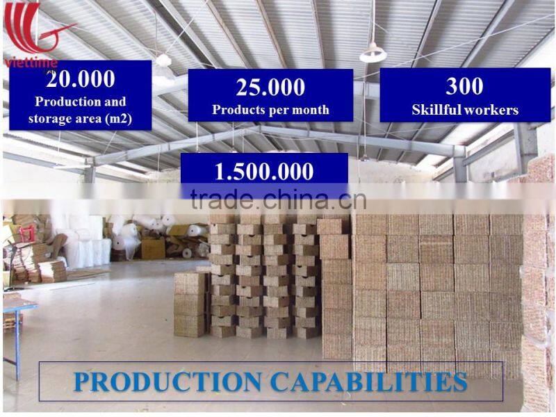 Water hyacinth pompom beach bag/ handbag with pompom