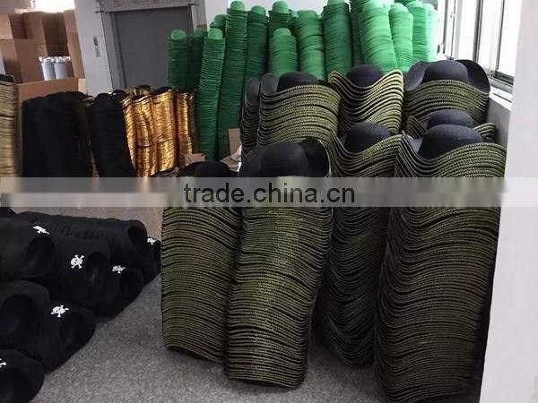 2017 new charm products custom female male fitted custom wool felt material top hat body wholesale with ribbon made in china