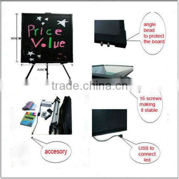 Advertising board LED writing board outdoor CE&RoHS facotry price/outdoor led advertising board
