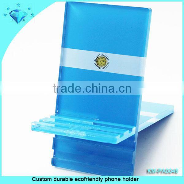 Custom 3 sides rotating display stand acrylic Brochure display stand