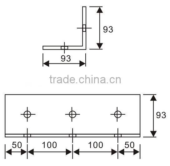 JINXIN High Quality Stainless Glass Wall Fitting Accessories