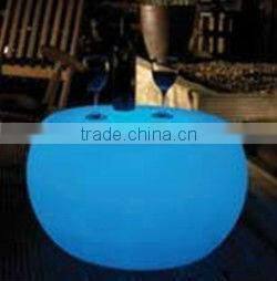 led lighting table set/bar tables for sale/led lighting furniture