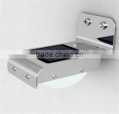 2016 Amazon Type Led Solar Garden Sensor Steel Light Rainproof Wireless Security Motion Sensor Activitived Led Light