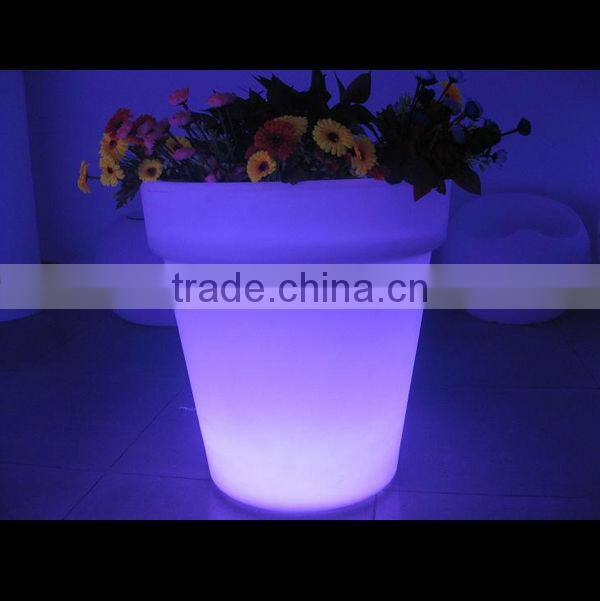 LED flower pot in big size 60*60*66