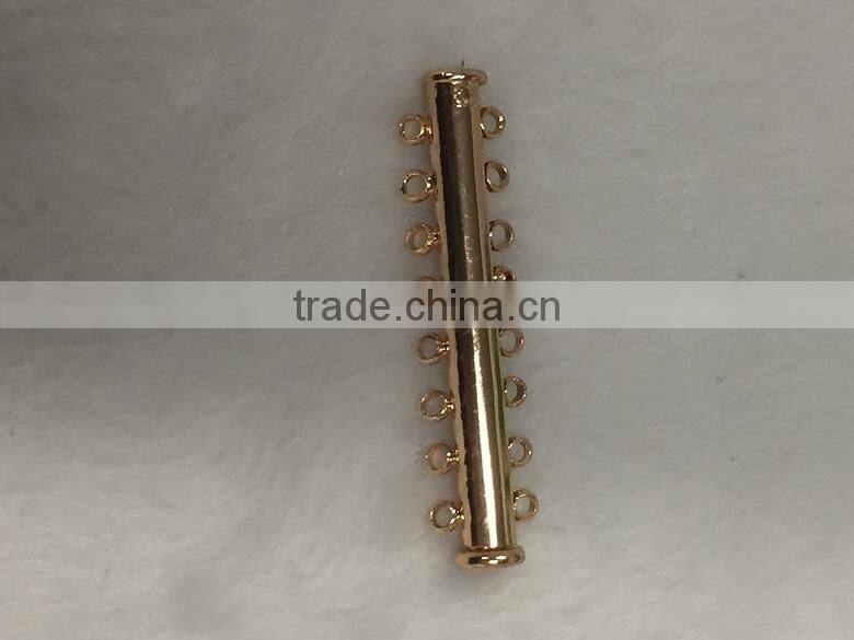 8 rows 45 mm alloy jewellery findings wholesale for necklace