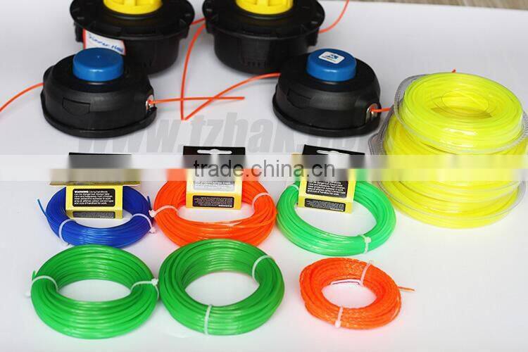 garden tool parts brush cutter parts nylon grass trimmer head