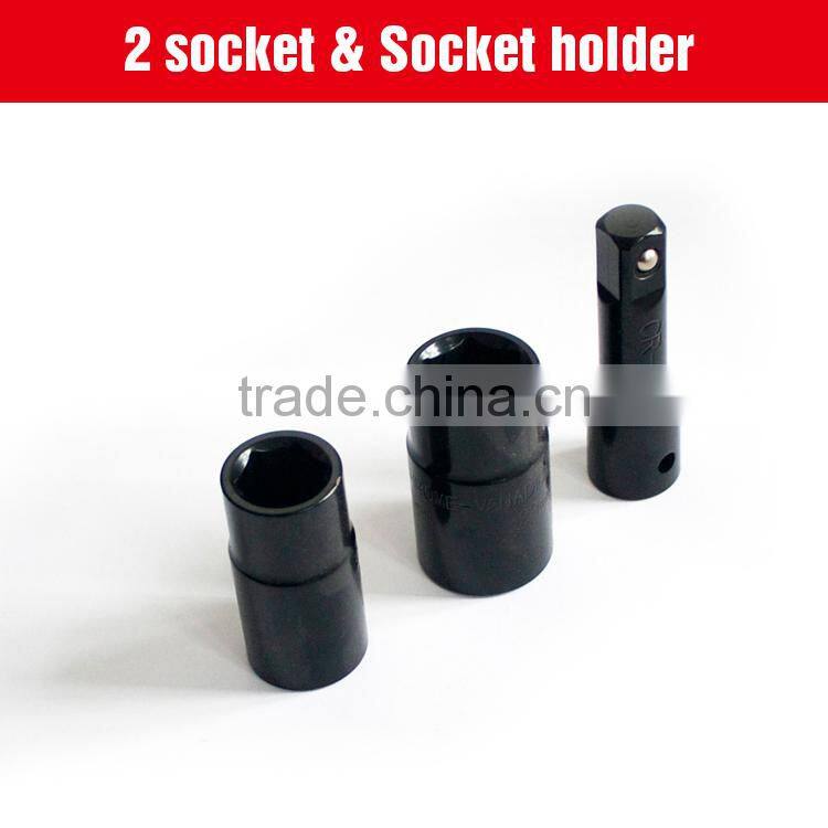 12V impact wrench jack kit tire replace kit