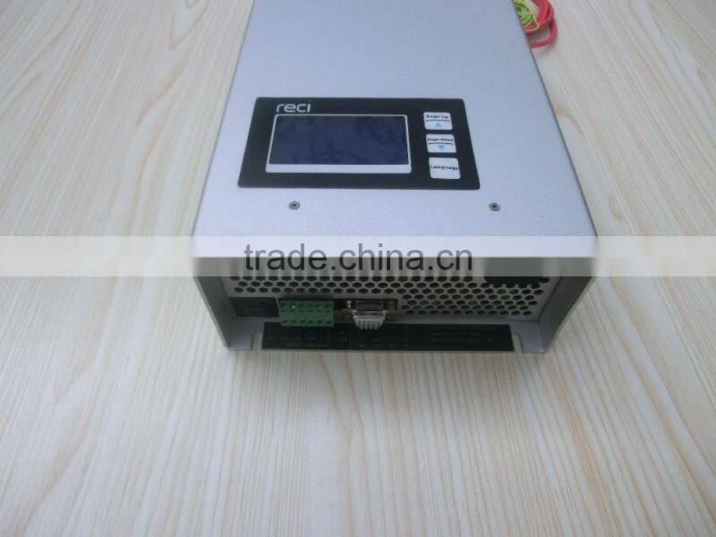 RECI P14 new intelligent protection laser power supply 130W with multilingual LCD digital display, for RECI S4 CO2 laser tube