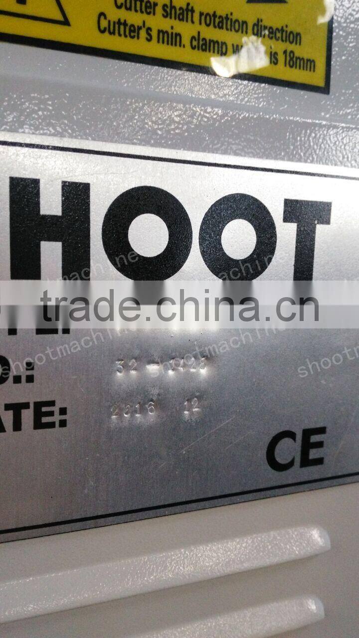 Double Sides Thicknesser Machine PT260-4 with Spindle Speed 8000r/min and Feeding Speed 7.9r/min