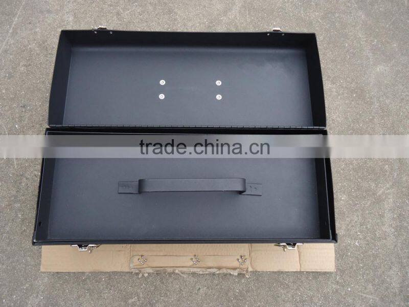 High quality Metal tool box with a tray inside