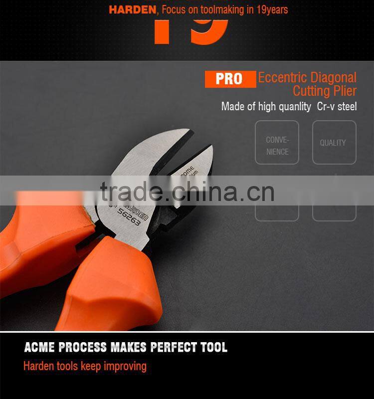 6" CRV Wire Cable Diagonal Side Cutting Plier Cutters Stripper